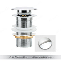 Pop‑Up Basin Drain Plug with Overflow Options – Buy 1, Get 1 Free-Brushed Gold-State of Style