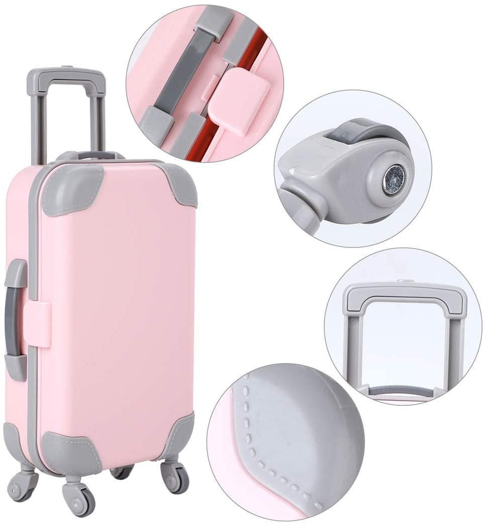Lightweight Doll Travel Suitcase – Durable 13.5 cm Accessory (Buy 1, Take 1 FREE)