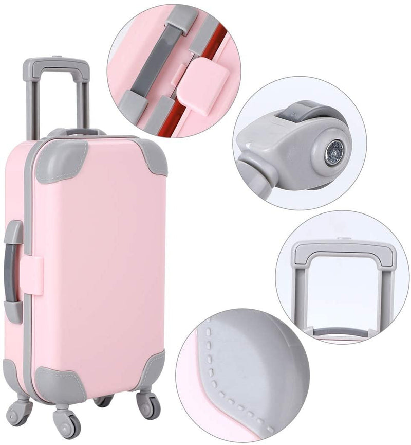 Lightweight Doll Travel Suitcase – Durable 13.5 cm Accessory (Buy 1, Take 1 FREE)