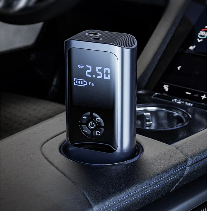 Portable Air Compressor with Dual Power – VoltAir-State of Style