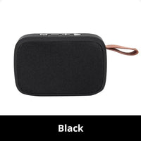 PORTABLE BLUETOOTH SPEAKER - 3D STEREO MUSIC PLAYER WITH HIFI SOUND-Black-State of Style