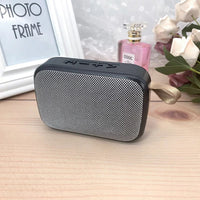PORTABLE BLUETOOTH SPEAKER - 3D STEREO MUSIC PLAYER WITH HIFI SOUND-Black-State of Style