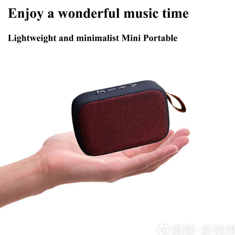 PORTABLE BLUETOOTH SPEAKER - 3D STEREO MUSIC PLAYER WITH HIFI SOUND-Black-State of Style