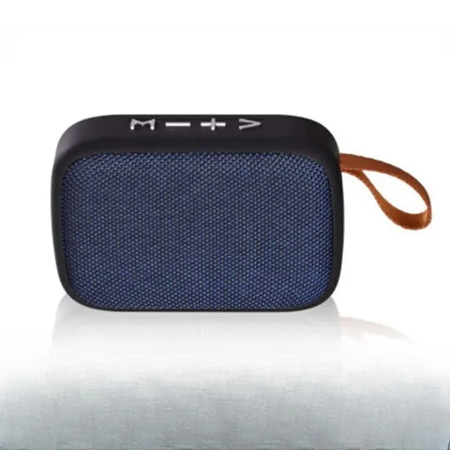 PORTABLE BLUETOOTH SPEAKER - 3D STEREO MUSIC PLAYER WITH HIFI SOUND-Blue-State of Style