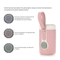 Portable Bottle Warmer – Heatly-Gray-State of Style