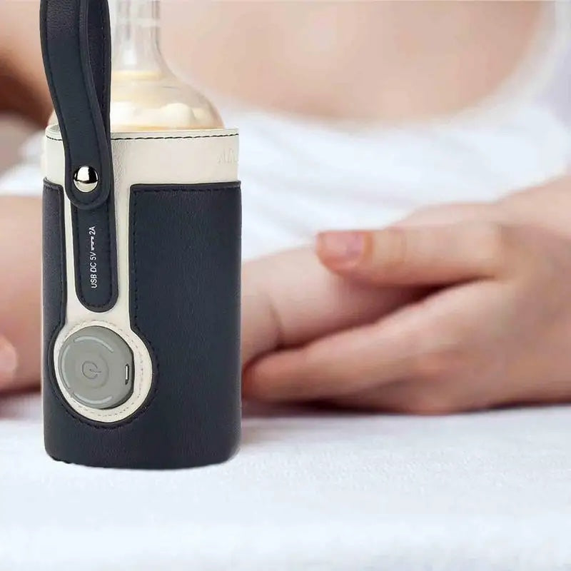 Portable Bottle Warmer – Heatly-Gray-State of Style