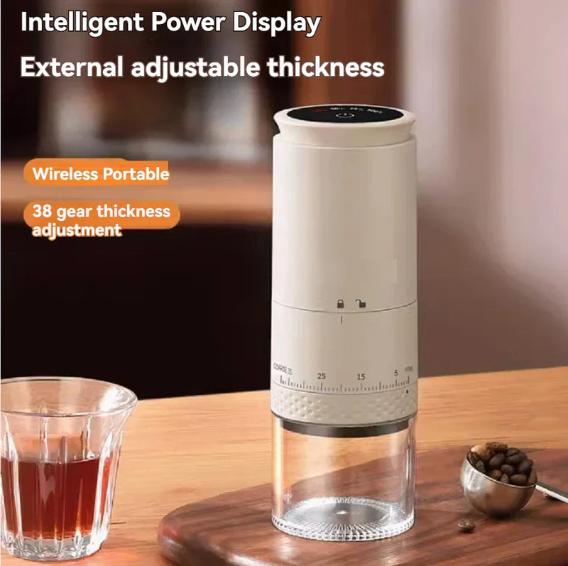 Portable Electric Coffee Grinder - BeanBuddy-Black-State of Style