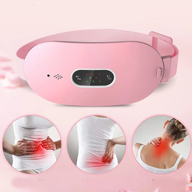 Portable Electric Heating & Massage Pad – Womon-Pink-State of Style