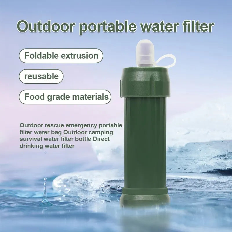 Portable Emergency Water Filter - AquaSurvive-State of Style