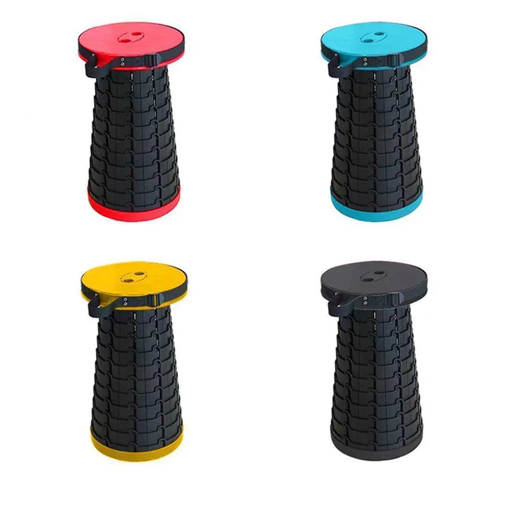 Portable Folding Stool - CompactGo-Red-State of Style