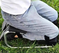 Portable Garden Kneeler and Stool - GardenEase Duo-Black-State of Style