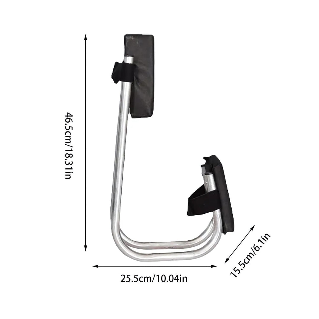 Portable Garden Kneeler and Stool - GardenEase Duo-Black-State of Style