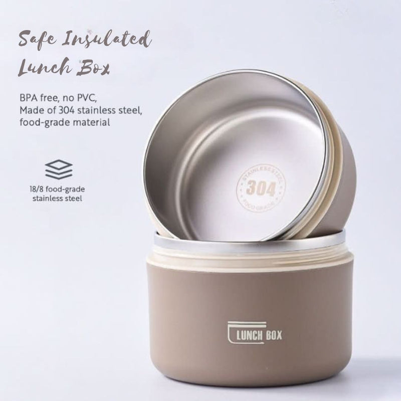 Portable Insulated Meal Container Set - LunchMate-White-2 dozen + bag + FREE cutlery set-State of Style