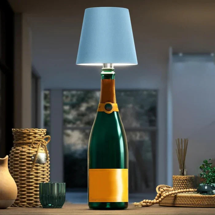 Portable LED Bottle Lamp - GlowBottle-Black-3 Colours-State of Style