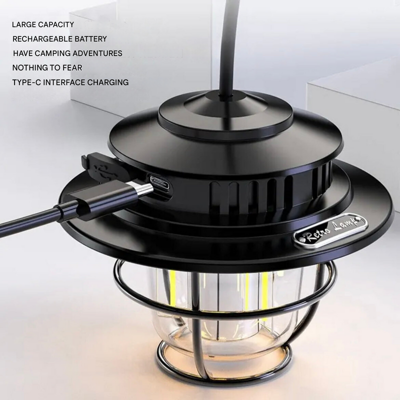Portable LED Camping Lamp - VintaGlow-State of Style