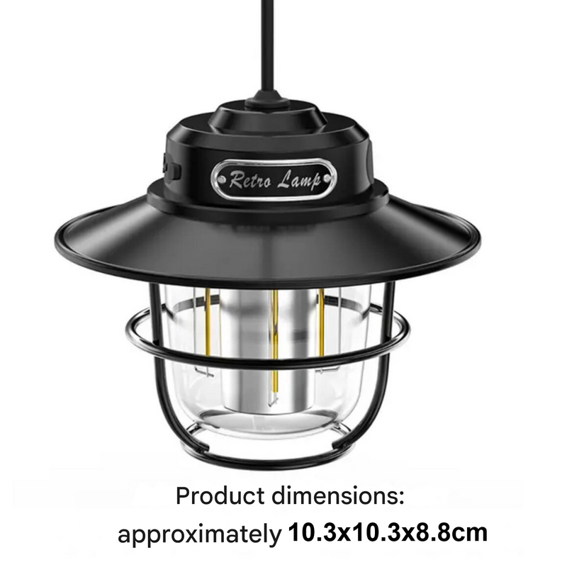 Portable LED Camping Lamp - VintaGlow-State of Style