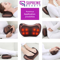 Portable Massage Cushion with Deep Shiatsu Massage – ThermoRelax Pro-State of Style