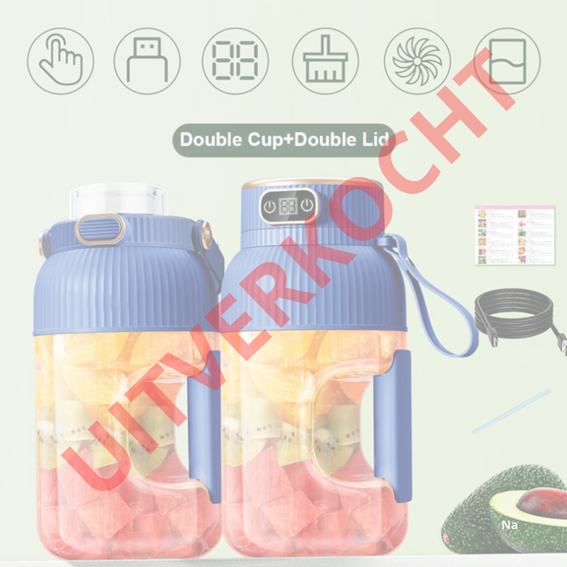 Portable Multifunction Blender – BlendMate-Blue-State of Style