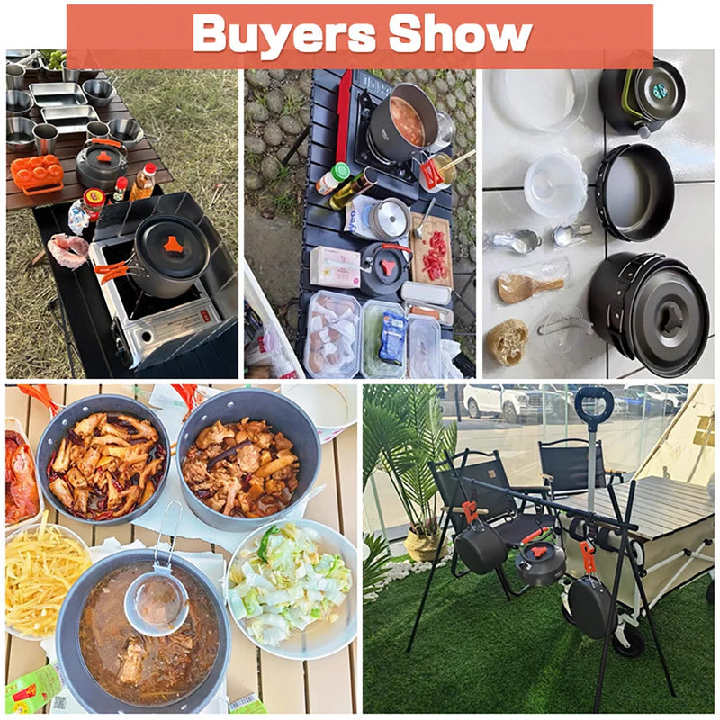 Portable Outdoor Cooking Set - CampEase-A-State of Style