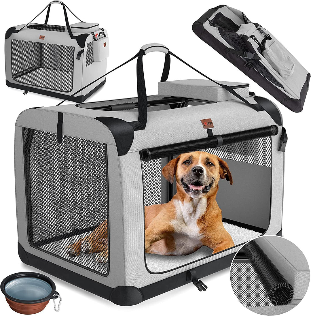 Portable Pet Bed - Nomad Pet Pod-Grey-S 49.50 cm × 34.49 cm × 35.00 cm-State of Style