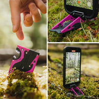 Portable Phone Stand for Perfect Photos - SnapFold-Black-State of Style