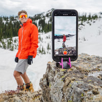 Portable Phone Stand for Perfect Photos - SnapFold-Black-State of Style