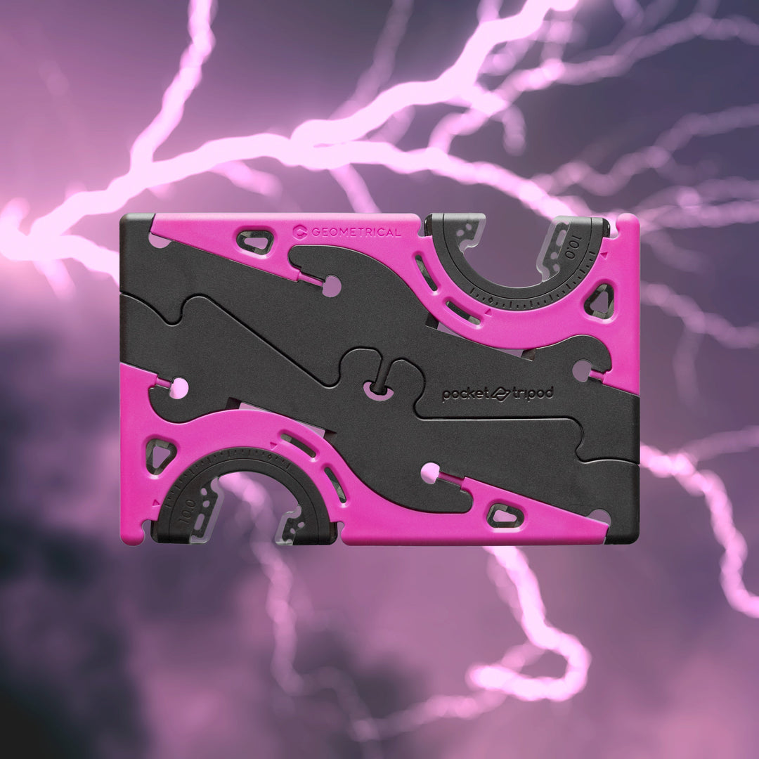 Portable Phone Stand for Perfect Photos - SnapFold-Purple-State of Style