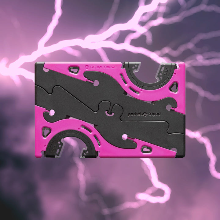 Portable Phone Stand for Perfect Photos - SnapFold-Purple-State of Style