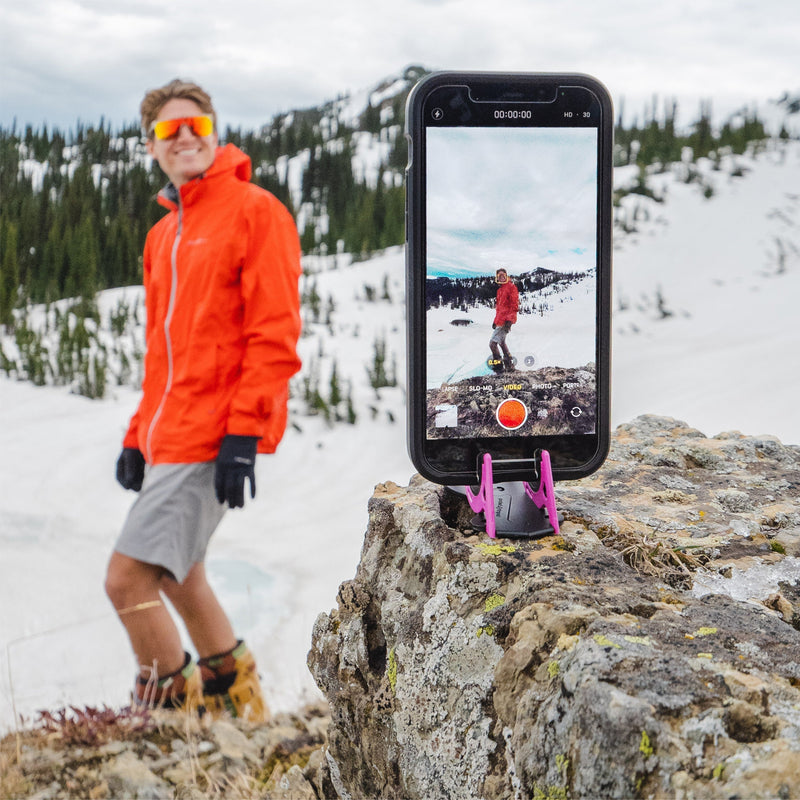 Portable Phone Tripod for Perfect Photos - SnapFold-Black-State of Style