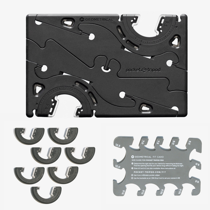 Portable Phone Tripod for Perfect Photos - SnapFold-Black-State of Style