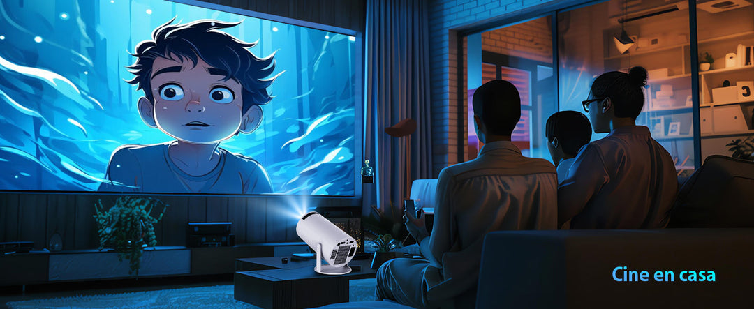 Portable Smart Projector - VisionCast 130X-State of Style