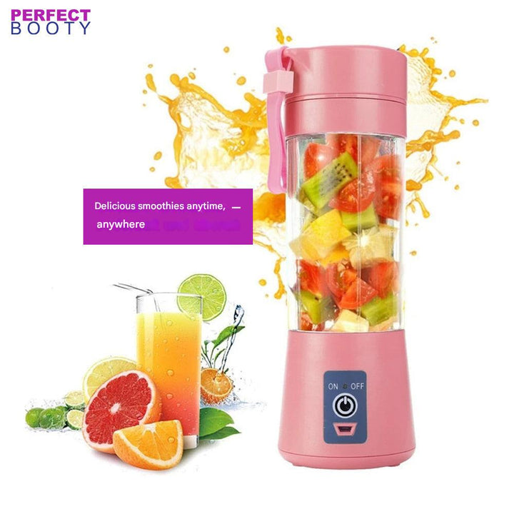 Portable Smoothie Maker with Drinking Function – FreshBlend To-Go-Pink-State of Style
