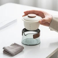 Portable & Stylish Tea Set - SipMate-Black-State of Style