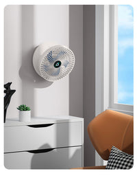 Portable Table Fan - AirFlowPro-White-Wireless-State of Style