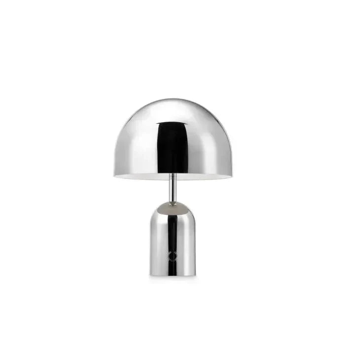Portable Table Lamp with Chrome Finish - ChromeGlow-Chromium-State of Style