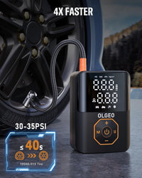 Portable Tyre Pump - 18000mAh Air Compressor for Cars and Motorcycles-State of Style