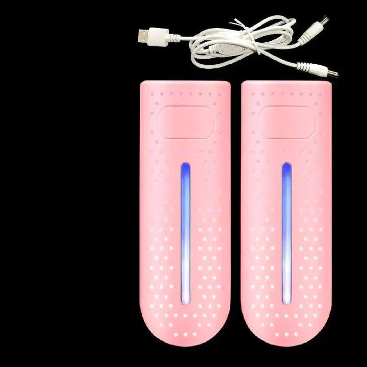 Portable UV Shoe Dryer and Sterilizer - ShoeFresh Pro-Pink USB UV Lamp-State of Style