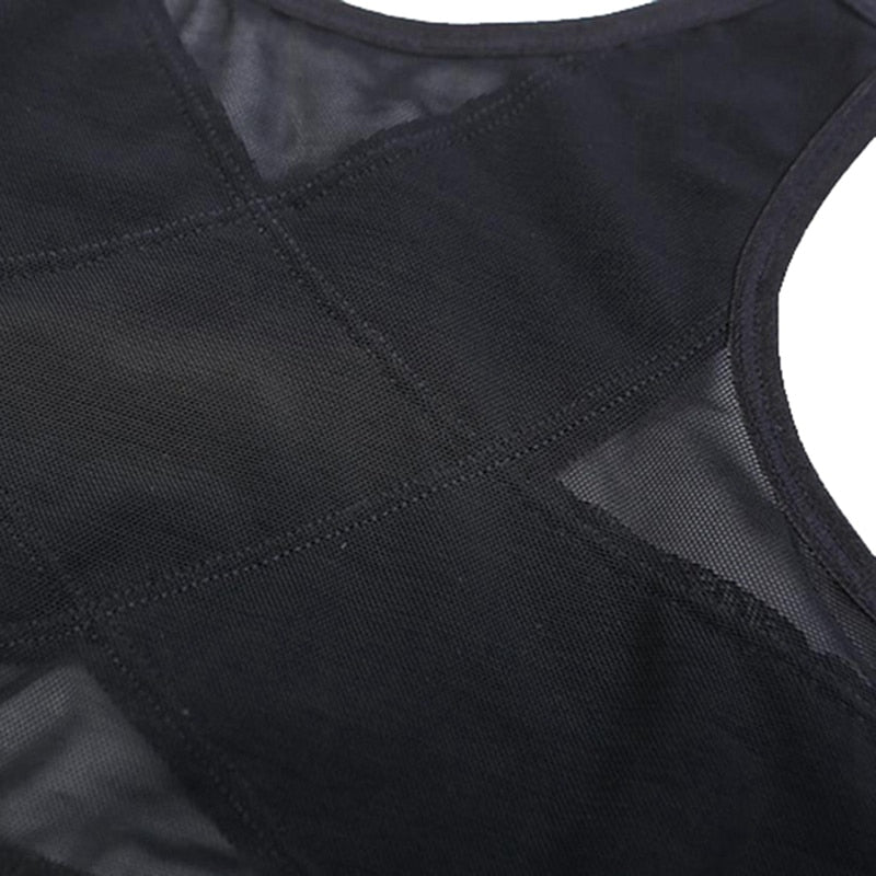 Posture Correcting Bra - PostureFlex-1 Piece-Black-S-State of Style