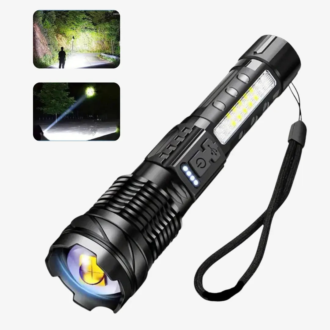 PowerBeam Military Torch with 5000 Lumens-State of Style
