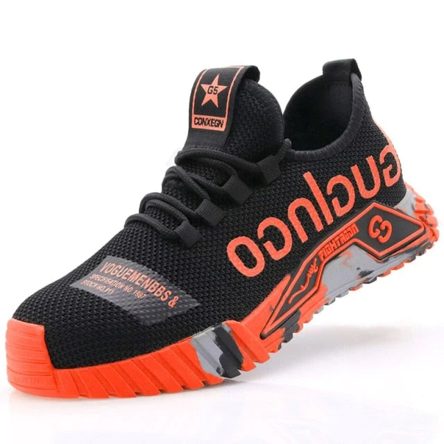 PowerGuard Antislip Safety Shoes-Orange-6-State of Style