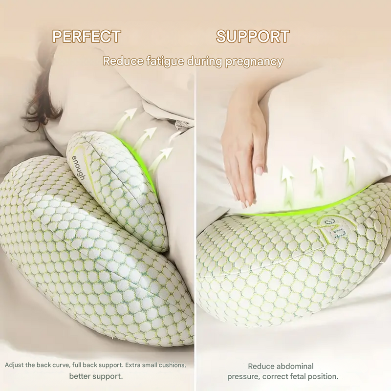 Pregnancy Pillow for Optimal Support - MamaComfort-Green-State of Style