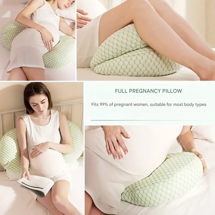 Pregnancy Pillow for Optimal Support - MamaComfort-Green-State of Style