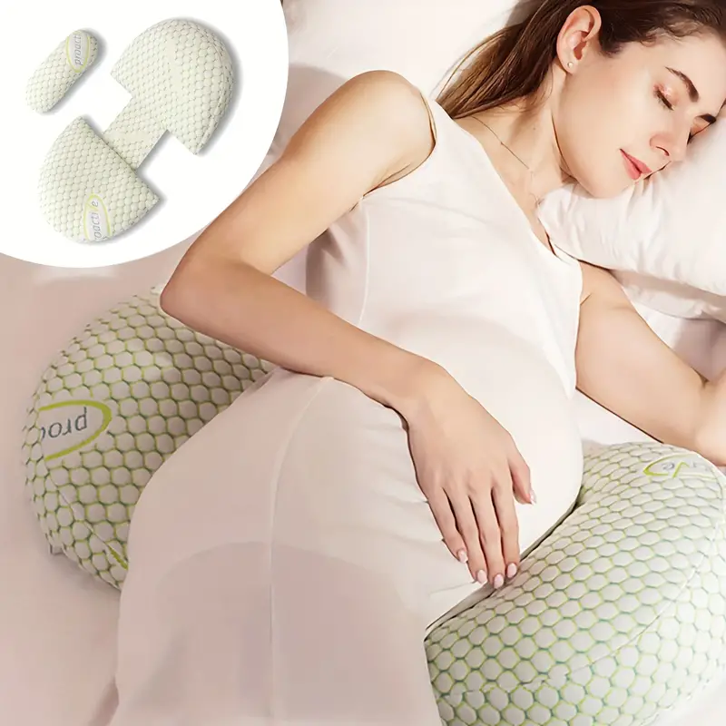 Pregnancy Pillow for Optimal Support - MamaComfort-Green-State of Style