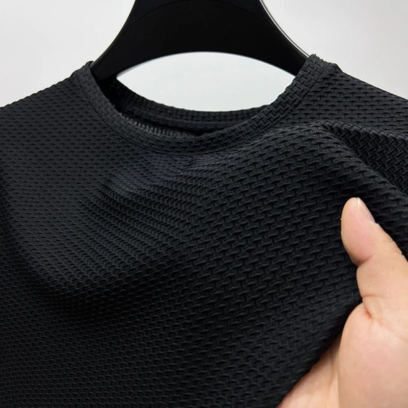 Premium Crew Neck Tee | Super Soft & Comfortable-Black-S-State of Style