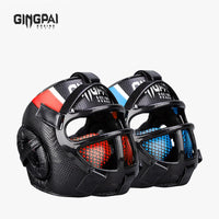 Premium Headgear with Face Mask - FightGuard-Red-S-State of Style