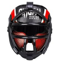 Premium Headgear with Face Mask - FightGuard-Red-S-State of Style