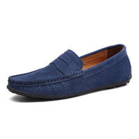 Premium leather shoes for men – Leandro-Navy blue-6-State of Style