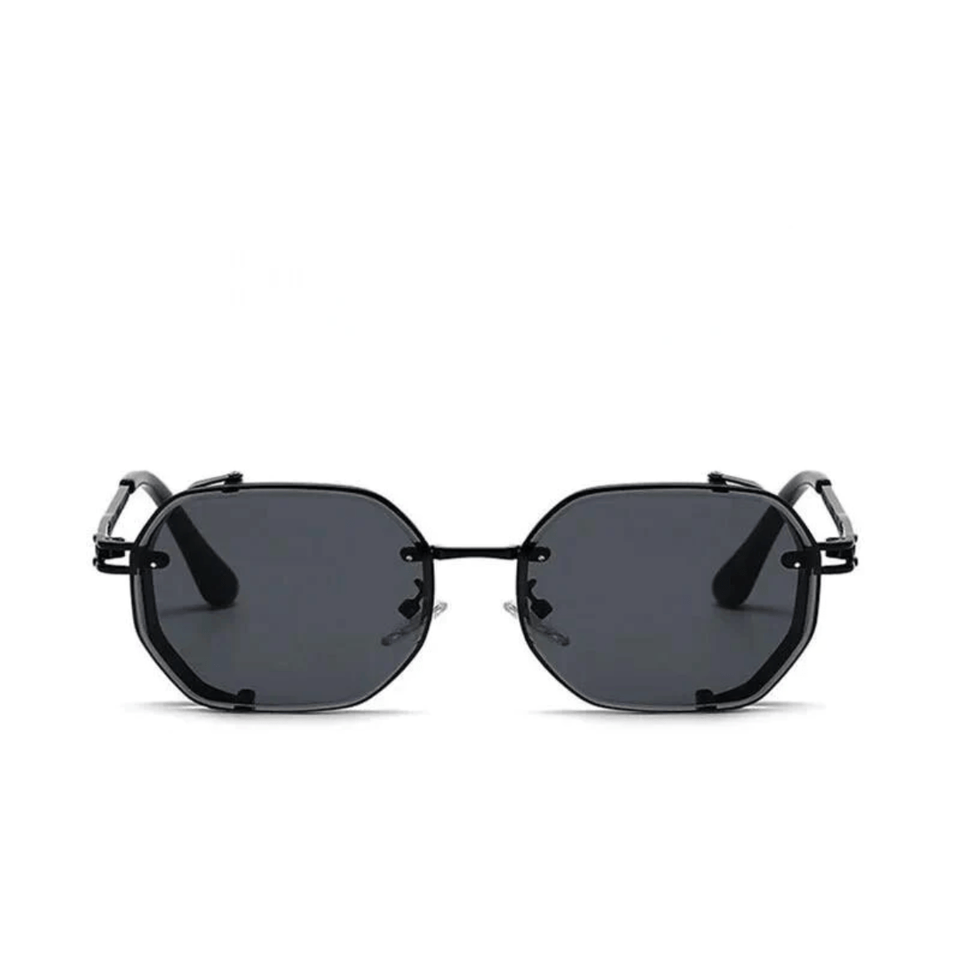 Premium men's sunglasses with an elegant frame – UrbanValence-Black-State of Style