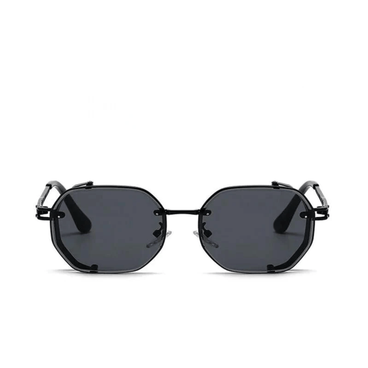 Premium men's sunglasses with an elegant frame – UrbanValence-Black-State of Style