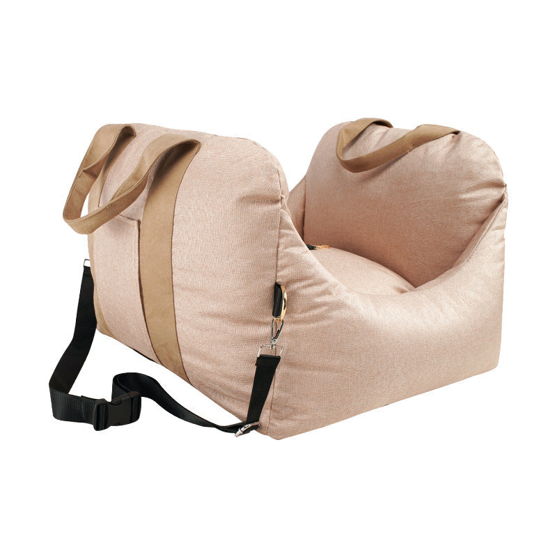 Premium Pet Kennel for All Seasons - CuddleHaven™-Beige-State of Style